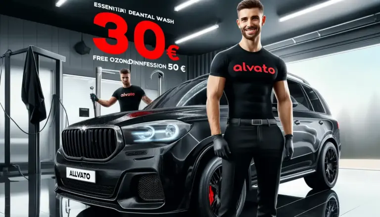 ¡El Mejor Lavado Esencial de Coches por Solo 30€* en Alvato!